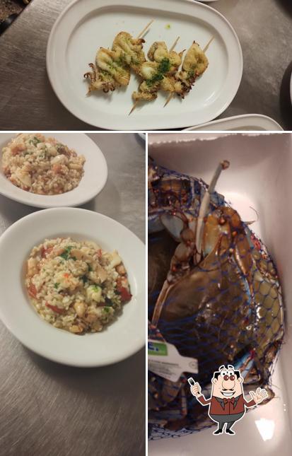 Cibo al Trattoria Cervano Da Baffo di Elena Bivol