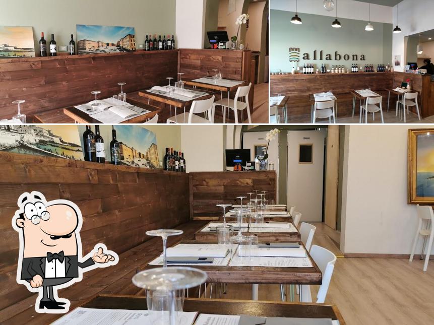 Siediti a un tavolo di Ristorante Allabona Livorno