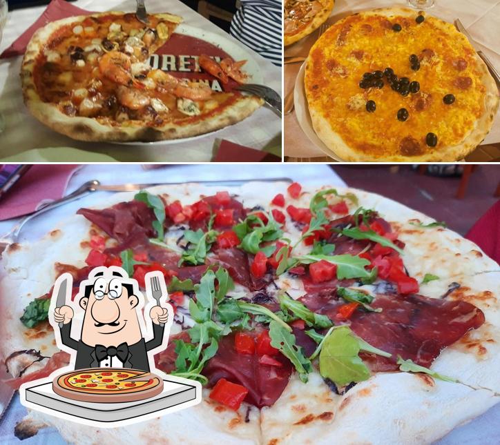 Prenditi tra le molte varianti di pizza