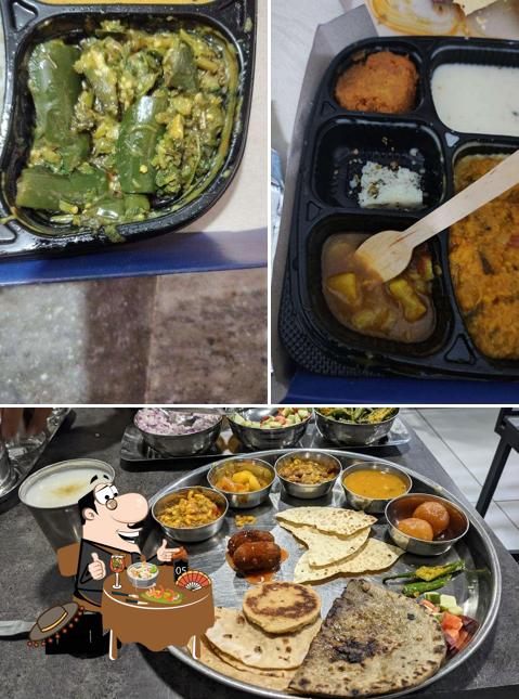 Meals at Rotlo The Dining Hall Best Gujarati Thali