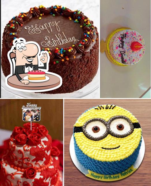 See this pic of THE CAKE ZONE