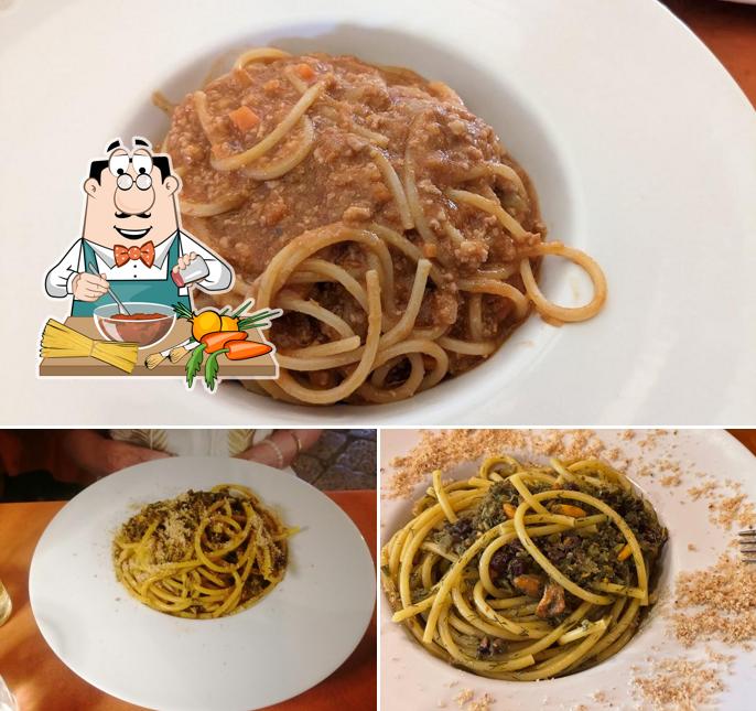 Spaghetti alla bolognese al Trattoria Da Peppe e Franco