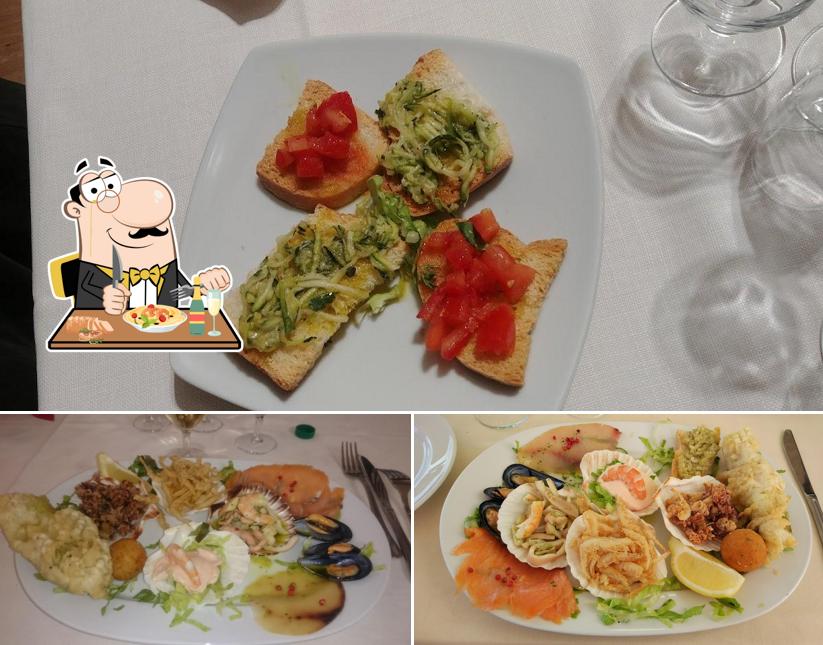 Cibo al Ristorante Il Picchio Rosso