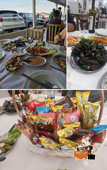 Mexilhões em Restaurante Beira Mar