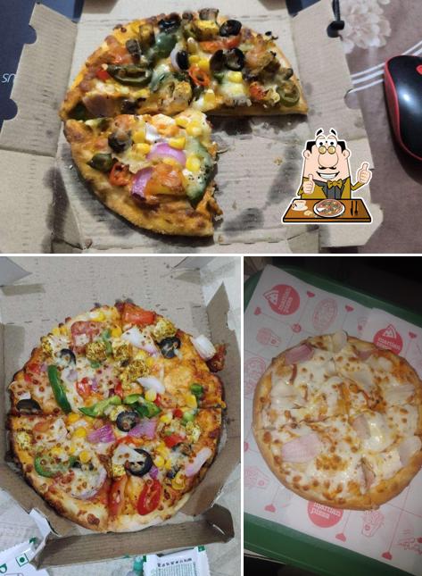 Pick pizza at Martian Pizza