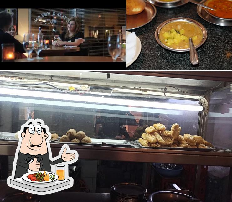 Bharat Cafe is distinguished by food and bar counter