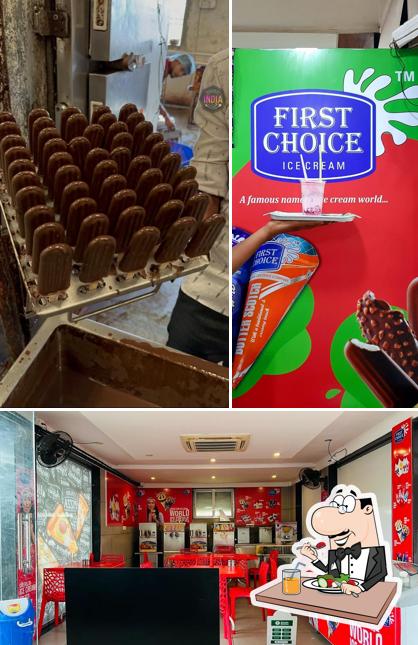 The photo of First Choice Ice Cream’s food and exterior