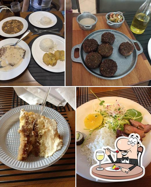 Comida em Mário Restaurante e Pizzaria