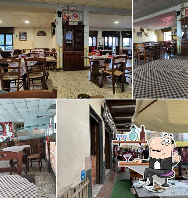 Gli interni di Pizzeria Salernitana