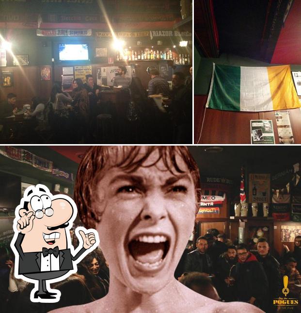 Gli interni di The Pogues Pub