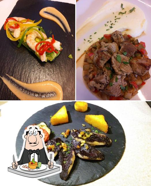 Cibo al Auberge de Crassier Vincelle N