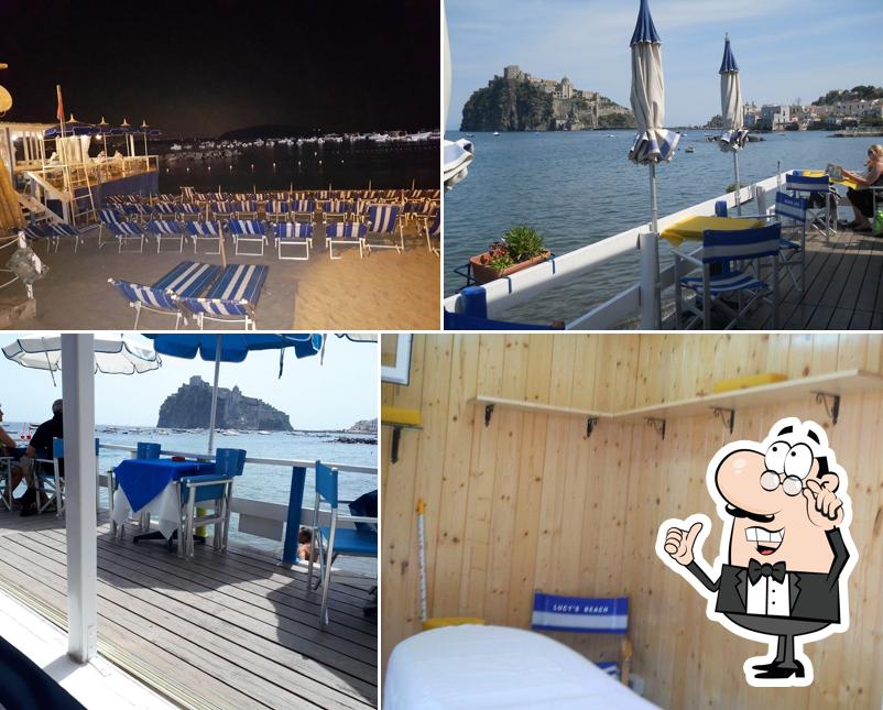 Gli interni di Ristorante Bagno Lucia