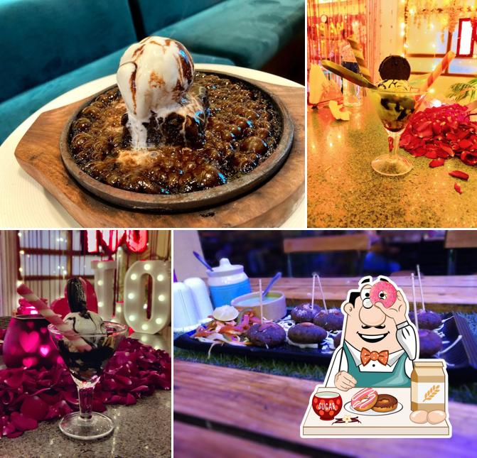 Bluez Restaurant - Candlelight Dinner & Terrace Cafe offers a variety of desserts