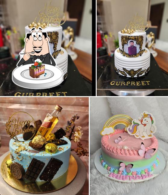 Chocolate cake at D's Bakery and Baking Classes Zirakpur