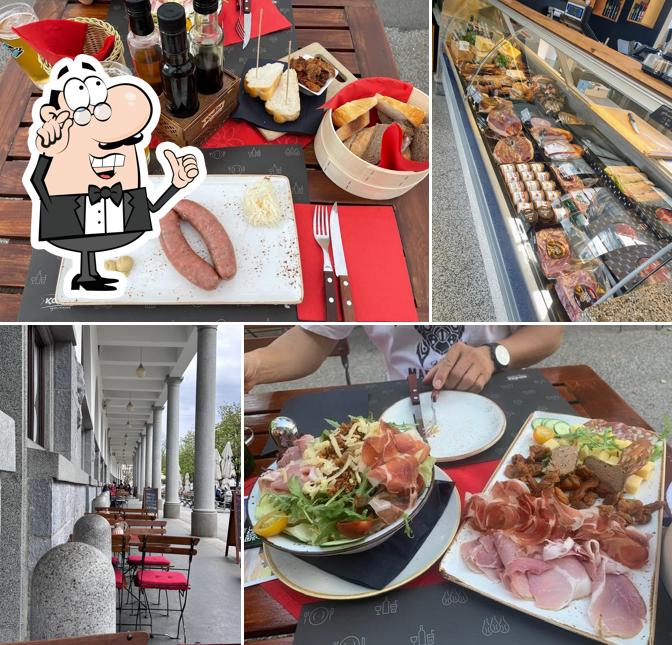 Gli interni di Kodila Gourmet & Bistro Market