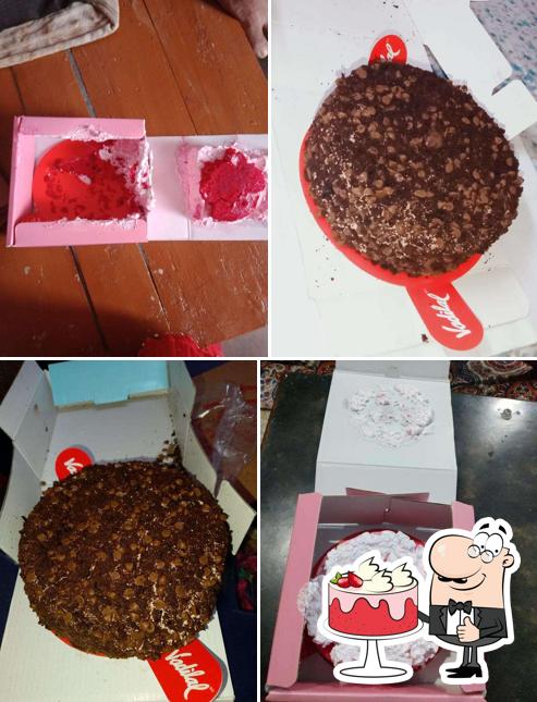 Red velvet cake at Vadilal Ice Creams
