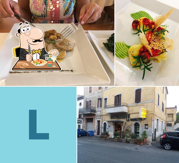 Cibo al Ristorante La Giaretta