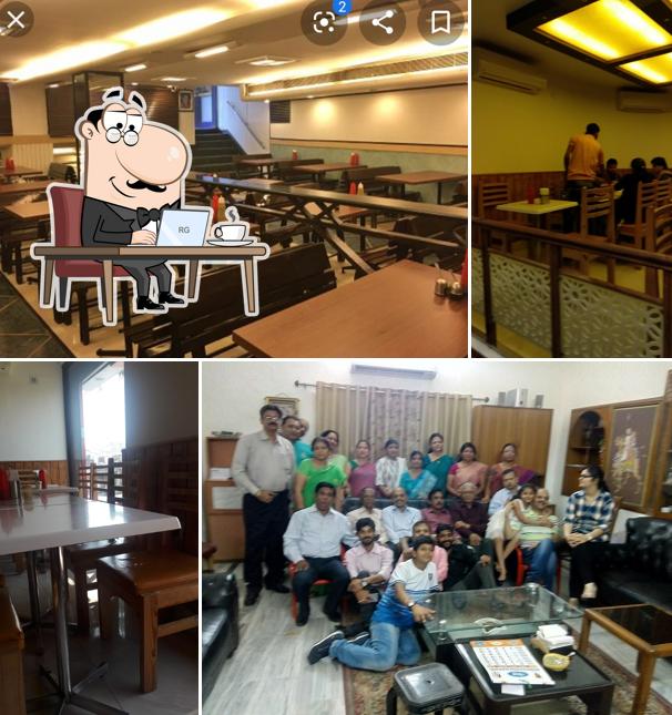 The interior of Treat Restaurant