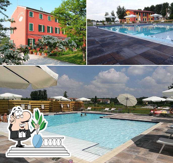 Puoi goderti l'aria fresca dal dehors di Agriturismo Pra' d'Arca