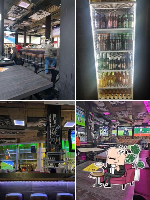 Gli interni di Bulldog Bar