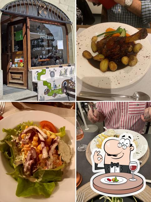 Platti al Café Restaurant Le Tunnel