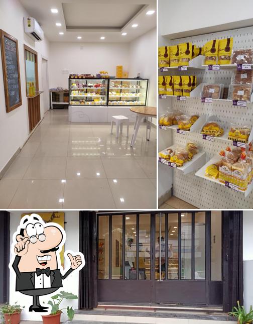 The interior of CakeBee - Your Favourite Bakery & Cake Shop