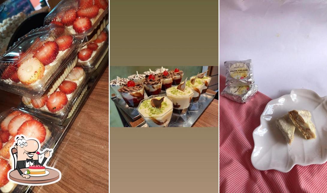 Desfrute de uma das sobremesas