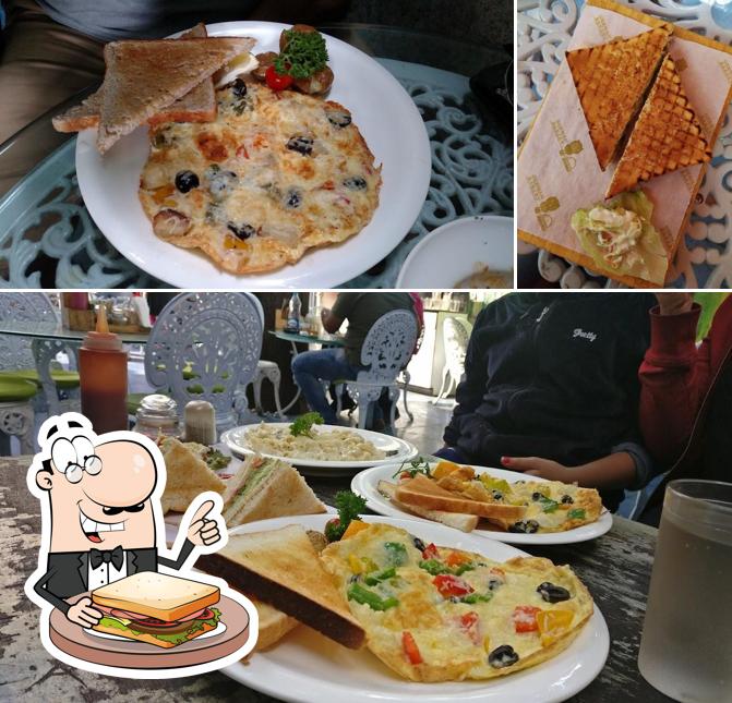 Order a sandwich for lunch or dinner