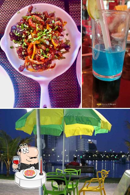 Tuna tartare at Japanese Forest Restaurant Eco Park