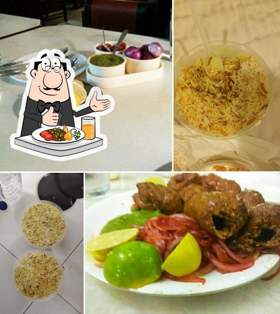 Food at Hotel Moti Mahal