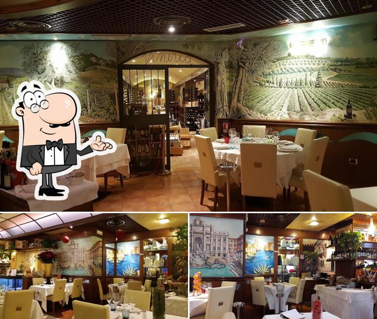 Gli interni di Osteria Mamma Rosa-Ristorante pesce Milano