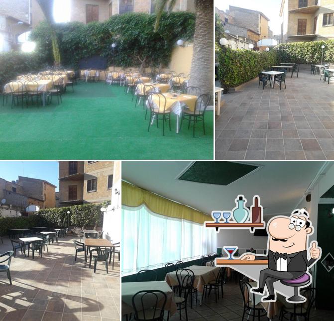 Gli interni di L'Oasi