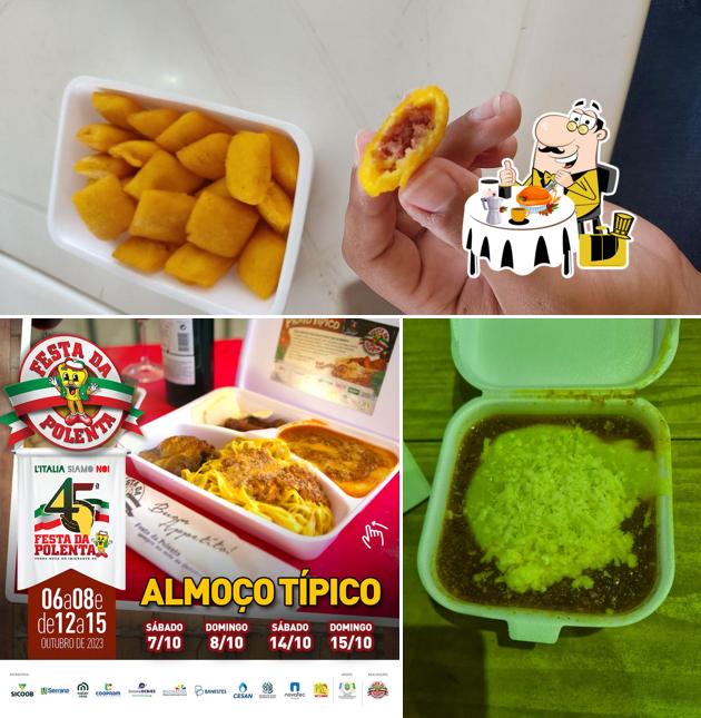 Platos en Festa da Polenta