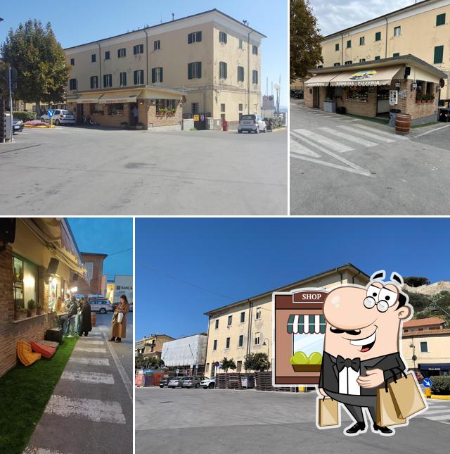 Goditi la vista dall'area esterna di Il Faro Paninoteca Pizzeria