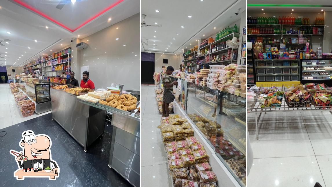 Get various sushi options