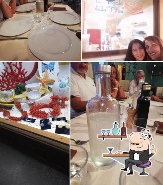 Gli interni di L'Angolo della Pitza