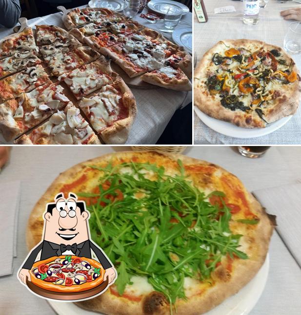 Prenditi tra le svariate varianti di pizza