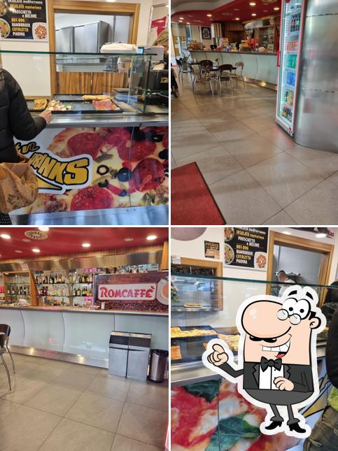 Gli interni di Bar Pizza 'n Drinks