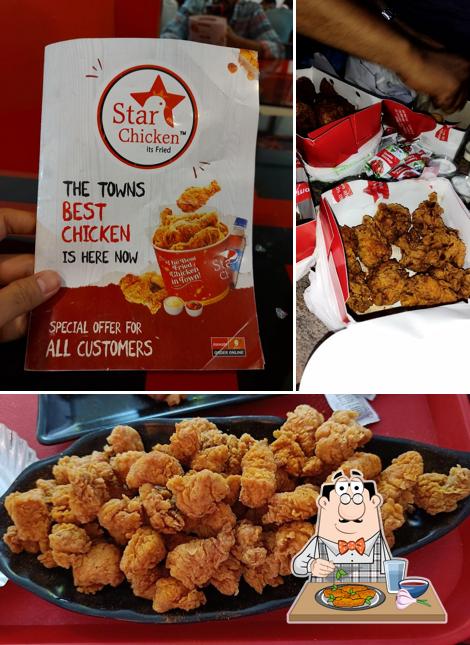 Chicken wings at Star Chicken ( it's fried ) KDP