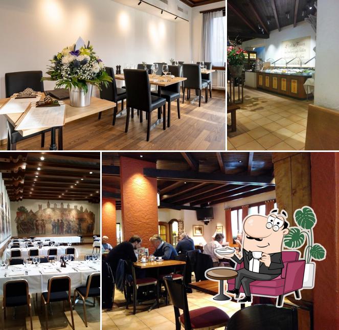 Gli interni di Schützenhaus