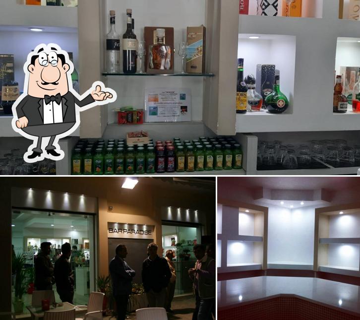 Gli interni di Bar Paradise