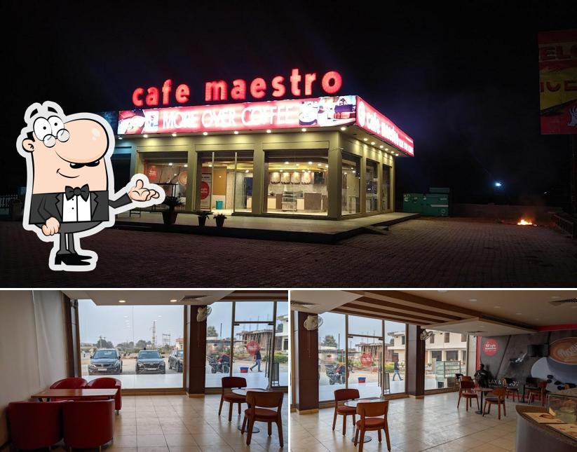 The interior of Cafe Maestro