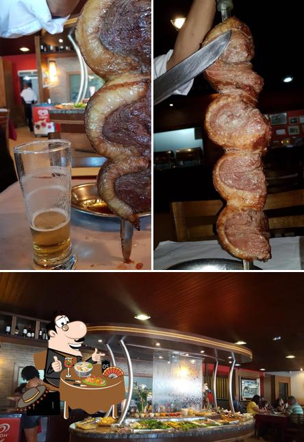 Comida em Churrascaria Zebu