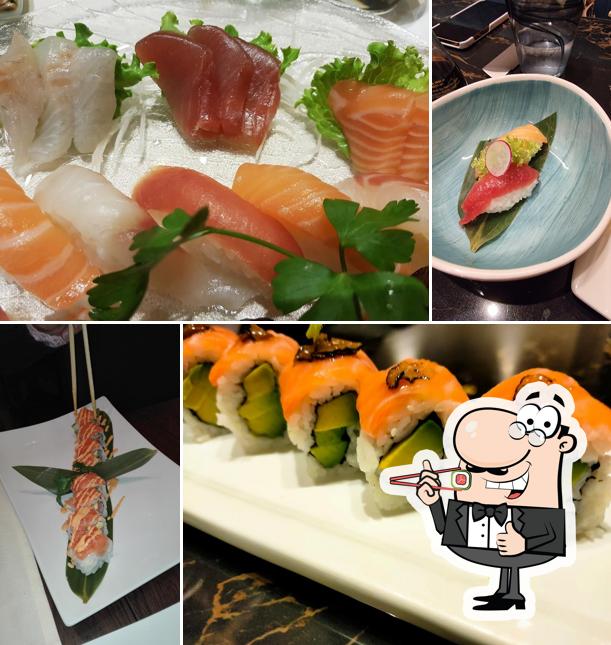 Ordina le diverse opzioni di sushi