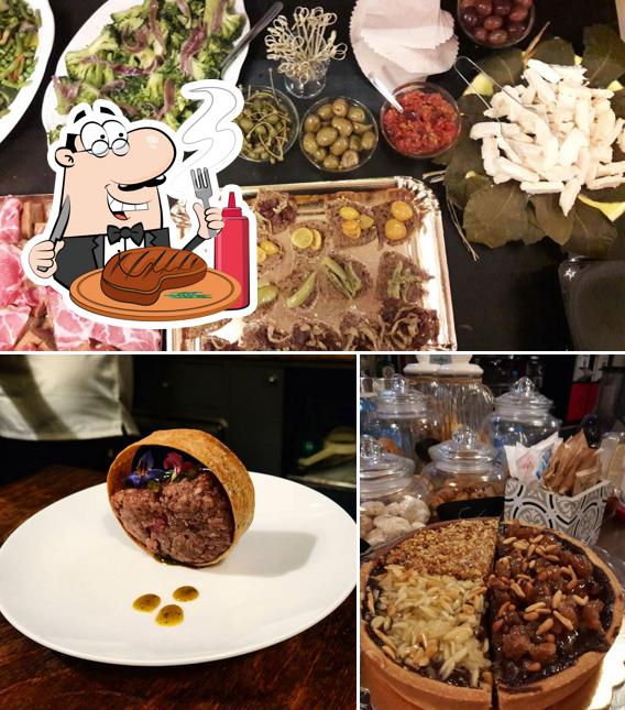 Ordina i un pasto a base di carne a Bixio XI caffè