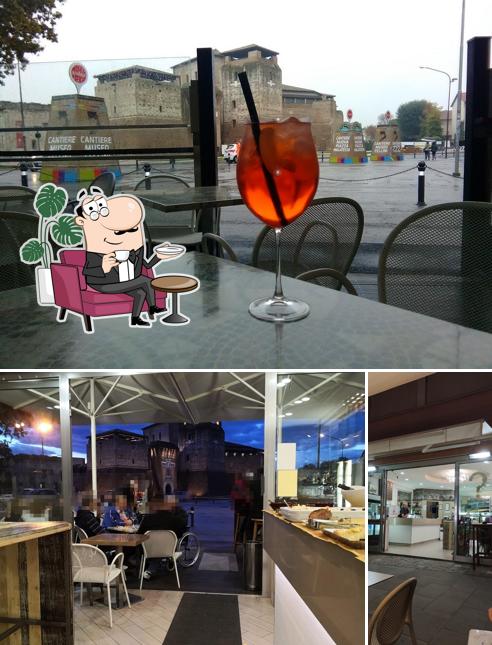 Gli interni di Bar Malatesta