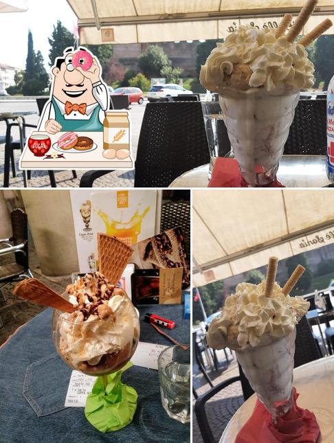 Caffè Sonia offre un'ampia varietà di dolci