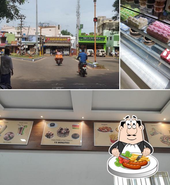 Food at AJ Sweets & Bakes