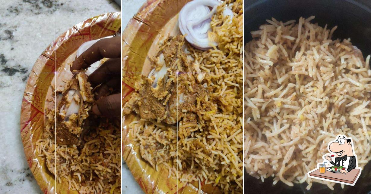 Food at Mughlai Biryani House