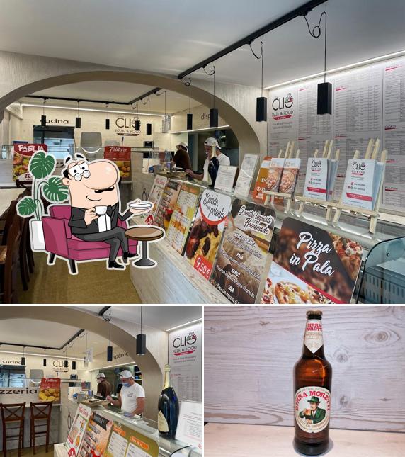 La interni e birra del ristorante